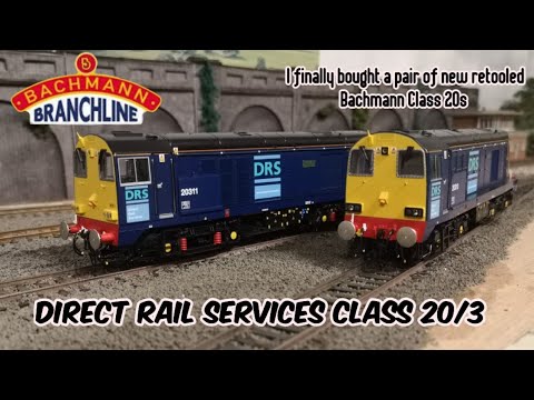 I Finally Bought a Pair of Bachmann's New Tooled Class 20s | DRS Class 20/3s | Review & Running