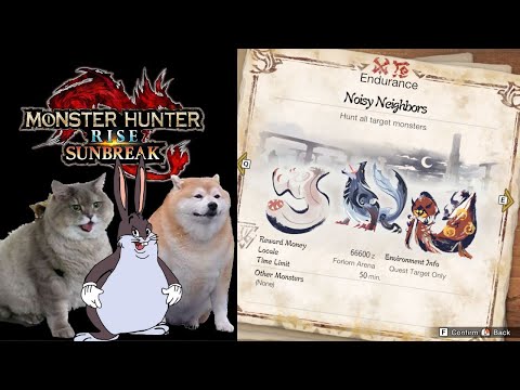 Master Rank Event Quest: Noisy Neighbors [Monster Hunter Rise: Sunbreak]