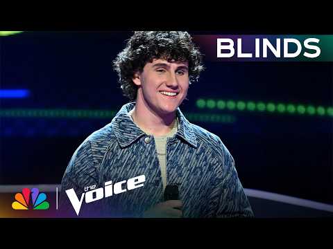 20-Year-Old Hits Note Coaches Fight Over | The Voice Blind Auditions | NBC
