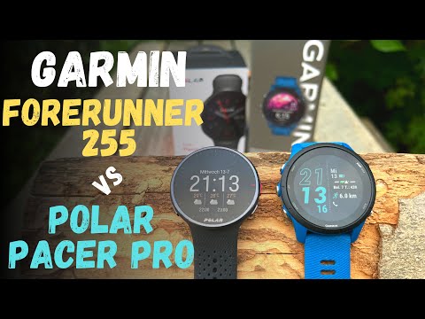 Garmin Forerunner 255 (Music) vs Polar Pacer Pro : Welche Uhr ist für dich geeignet?