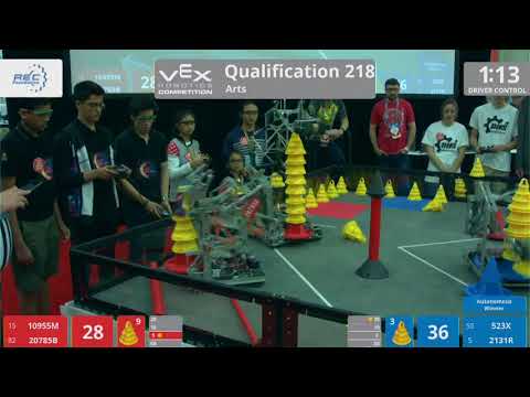 2018 VRC Arts Q218 - 10955M 20785B vs 523X 2131R - 89 to 147