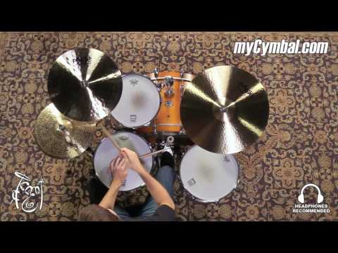Демонстрация звучания Paiste Twenty Masters Dark 16" Crash
