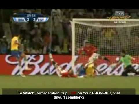 FIFA Confederations Cup 2009 - Brazil 4:3 Egypt - Goals & Highlights