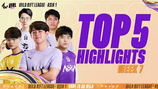 TOP 5 | Wild Rift League-Asia | Week 7