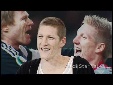 Schweinsteiger, Kahn und das Handtuch:)