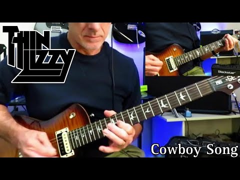 Cowboy Song - Thin Lizzy. Full Cover KDA Guitar.