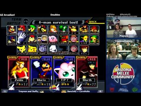 AZ Arcadian! (Doubles) Treyvon and Duffy VS SanchAZ and CornHolio