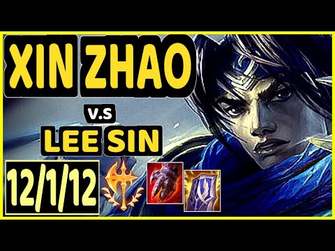 YAMPI (XIN ZHAO) vs LEE SIN - 12/1/12 KDA JUNGLE GAMEPLAY - BR Ranked MASTER