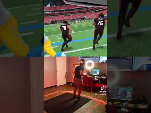 MADE A TACKLE ON NFL PRO ERA & ITKINDA HURT 🤣  #nflproera #vr #metaverse #oculusquest2