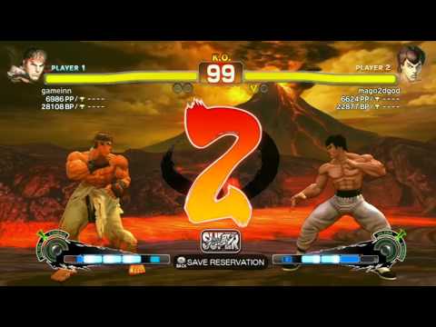 SSF4: gameinn [Daigo] (Ryu) VS mago2dgod [Mago] (Fei Long)