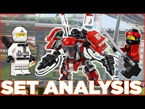 LEGO Ninjago Movie: 70615 Fire Mech Set Analysis