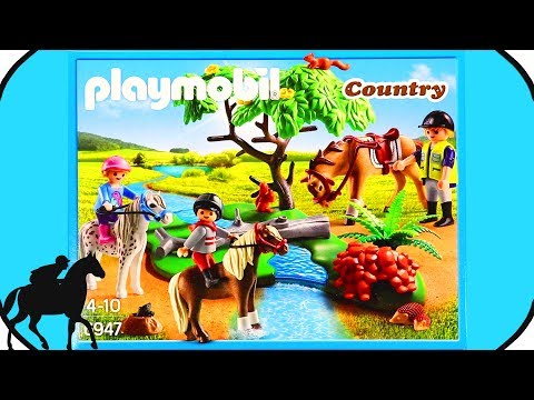 PLAYMOBIL ☼ Happy ride out | Horses Playset 6947 Toys For Kids