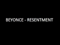 beyonce - resentment instrumental (karaoke+lyrics)