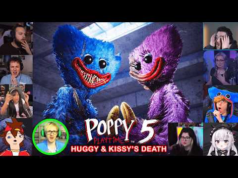 Top 10 YouTubers’ SHOCKING Reactions to Huggy & Kissy’s Death in Poppy Playtime Chapter 5