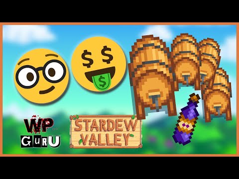 340k Payday with 97 bottles of Starfruit Wine - STARDEW VALLEY