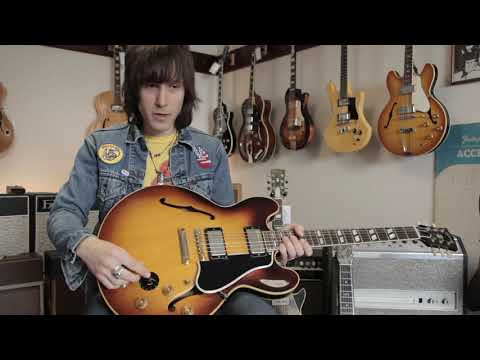 Tobin plays a killer 1959 Gibson ES-345!