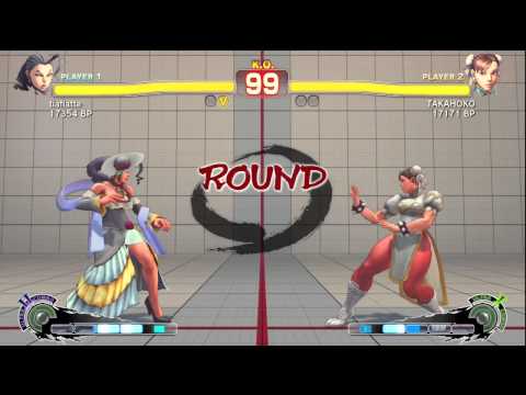 SSF4: tiaflatte (Rose) VS TAKAHOKO (Chun-Li)