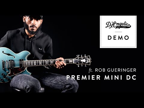 New D'Angelico Premier Mini DC Ocean Turquoise, With Extras, Support Small Business and Buy Here! image 15
