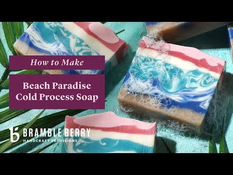 Beach Paradise Soap Project