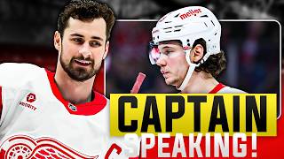 Detroit Red Wings SUPERSTAR Moritz Seider SAID WHAT About Dylan Larkin!