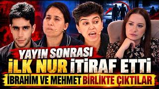 Yayın sonrası gerçeği paylaştı. Mehmet İbrahim ile çıktı bir daha gelmedi.