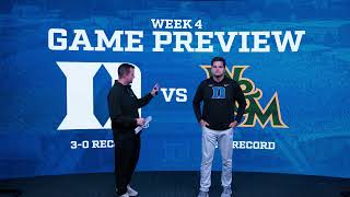 GAME PREVIEW | William & Mary