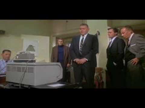 Bullitt Telecopier Scene
