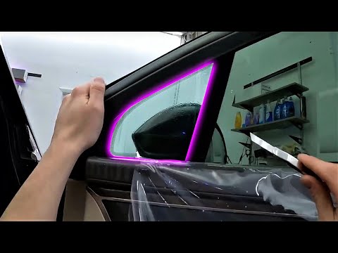 How to Tint Quarter Window TIGHT Rubber Seal