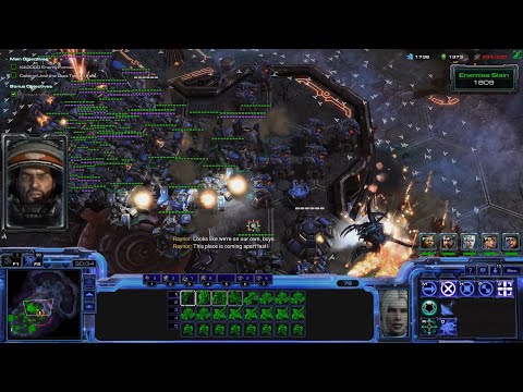 StarCraft 2 Wings of Liberty Campaign Prophecy Mission 4 (Terran Edition) - In Utter Darkness