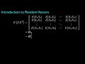 Introduction to Random Vectors