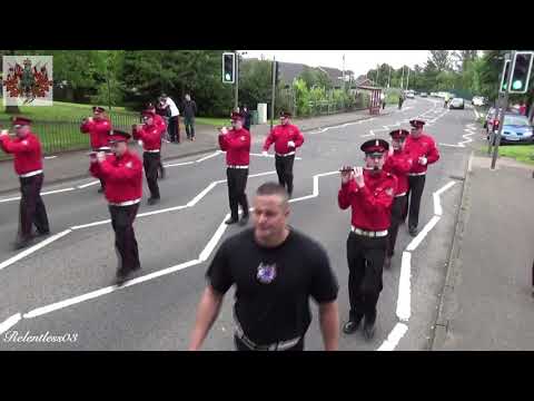 Tullycarnet F.B. @ Upper Falls Protestant Boys Parade 03/06/17