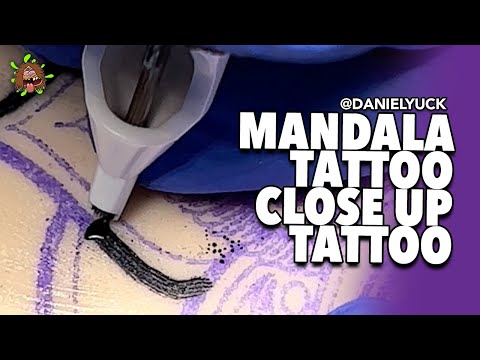 Mandala Tattoo Close Up