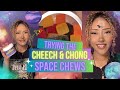 Trying the Cheech and Chong space chews 🚀🖖🏽👩🏽‍🚀
