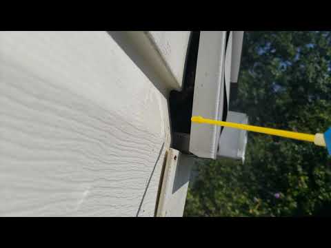 Yellow Jackets Nesting in the Soffit in Brick, NJ