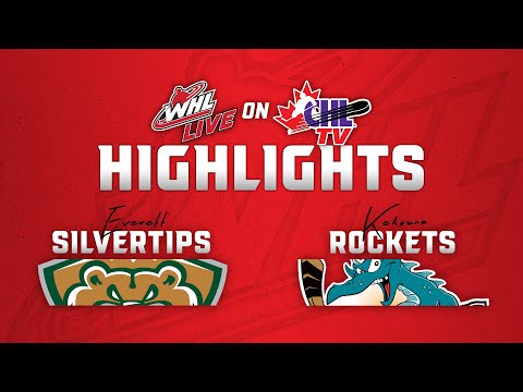 Everett Silvertips at Kelowna Rockets 11/24 | WHL Highlights 2024-25