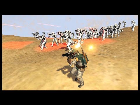 BOBA FETT HUNTS HAN SOLO ~ Interior Battle - Men of War: Star Wars Mod