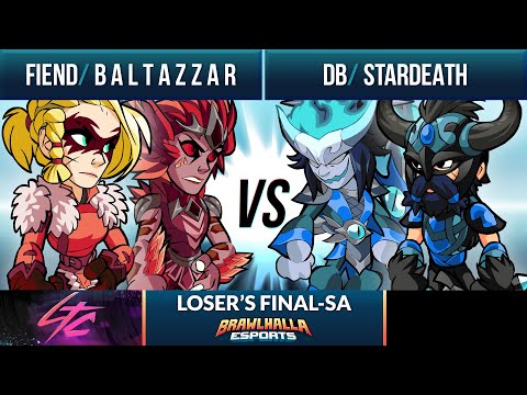 Fiend & B A L T A Z Z A R vs DB & Stardeath - Loser's Final - Low Tier City 2020 - 2v2 SA