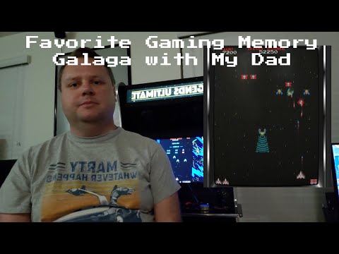 My Favorite Gaming Memories - Playing Galaga with my late Father - Remember my first video game.