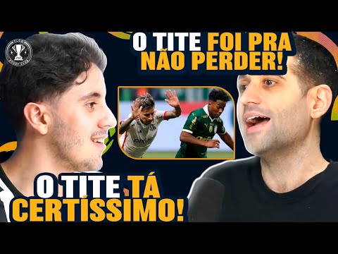 O jogo mais BROXANTE do campeonato (Palmeiras 0 x 0 Flamengo)