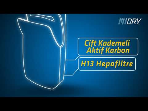 MiDRY Yeni Nesil El Kurutma Makinesi