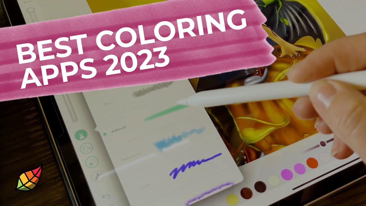 What's the best free coloring app for the iPad and Apple Pencil 2023