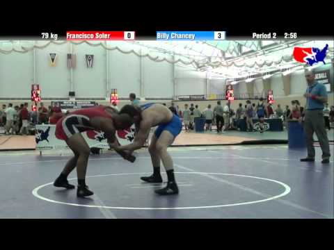 Francisco Soler vs. Billy Chancey at 2013 ASICS University Nationals - FS