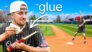 I Tricked My Worst Friend Into Using A FAKE Bat