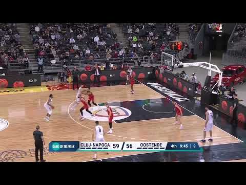 BCL | Elijah Stewart: U-BT Cluj- Napoca vs. Filou Oostende