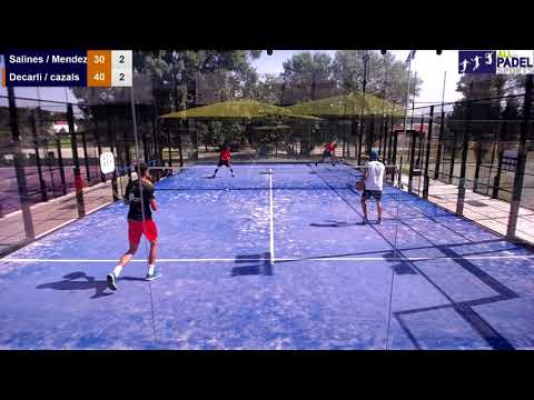 Decarli / Cazals vs Salines / Mendez - Open All In Padel Sports 2018