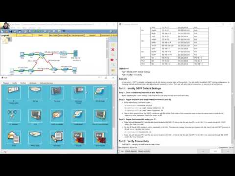 10.1.3.4 Packet Tracer - Configuring OSPF Advanced Features