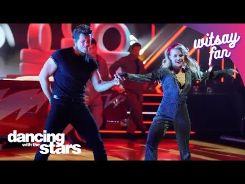 The Miz and Witney Carson Grease Night Jive (Week 5) | Dancing With The Stars