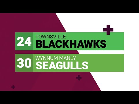 Blackhawks v Wynnum - Intrust Super Cup match highlights - Round 17, 2021
