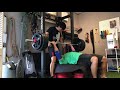 ナロウベンチ160kg PB 2021/7/29 #shorts