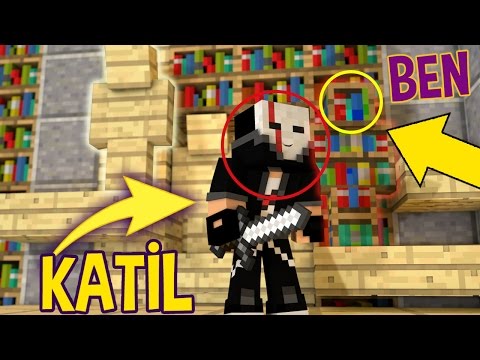 KATİL BİZİ GÖREMİYOR !!! MİNECRAFT KATİL KİM #10